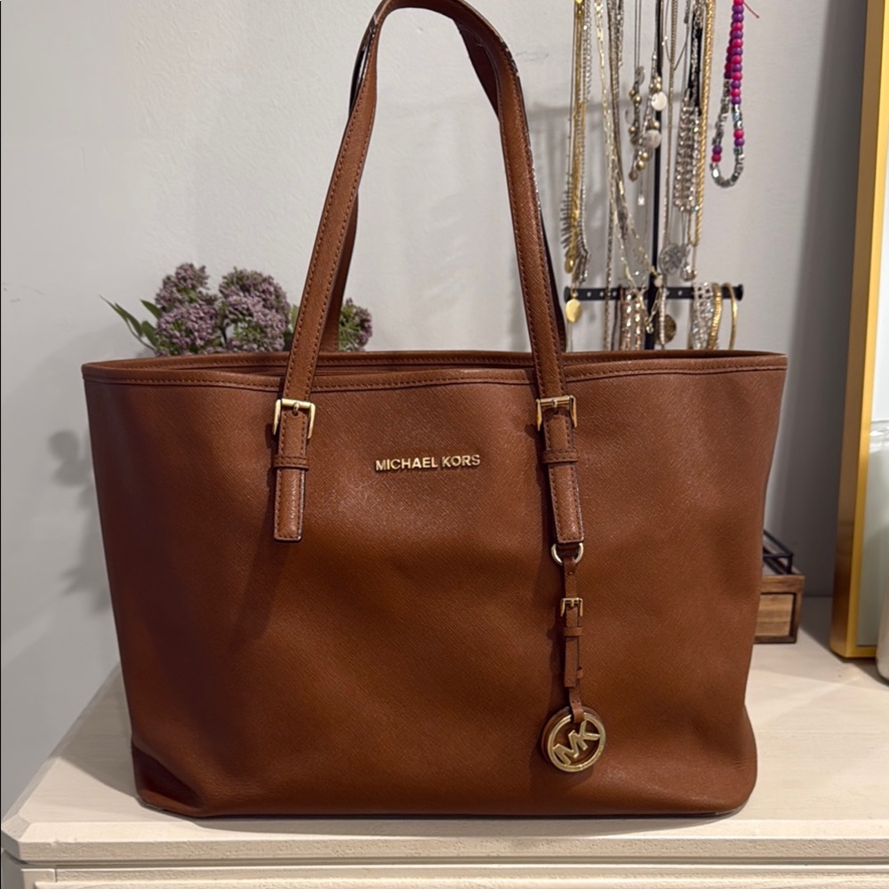 Michael Kors Brown Tote Bag
